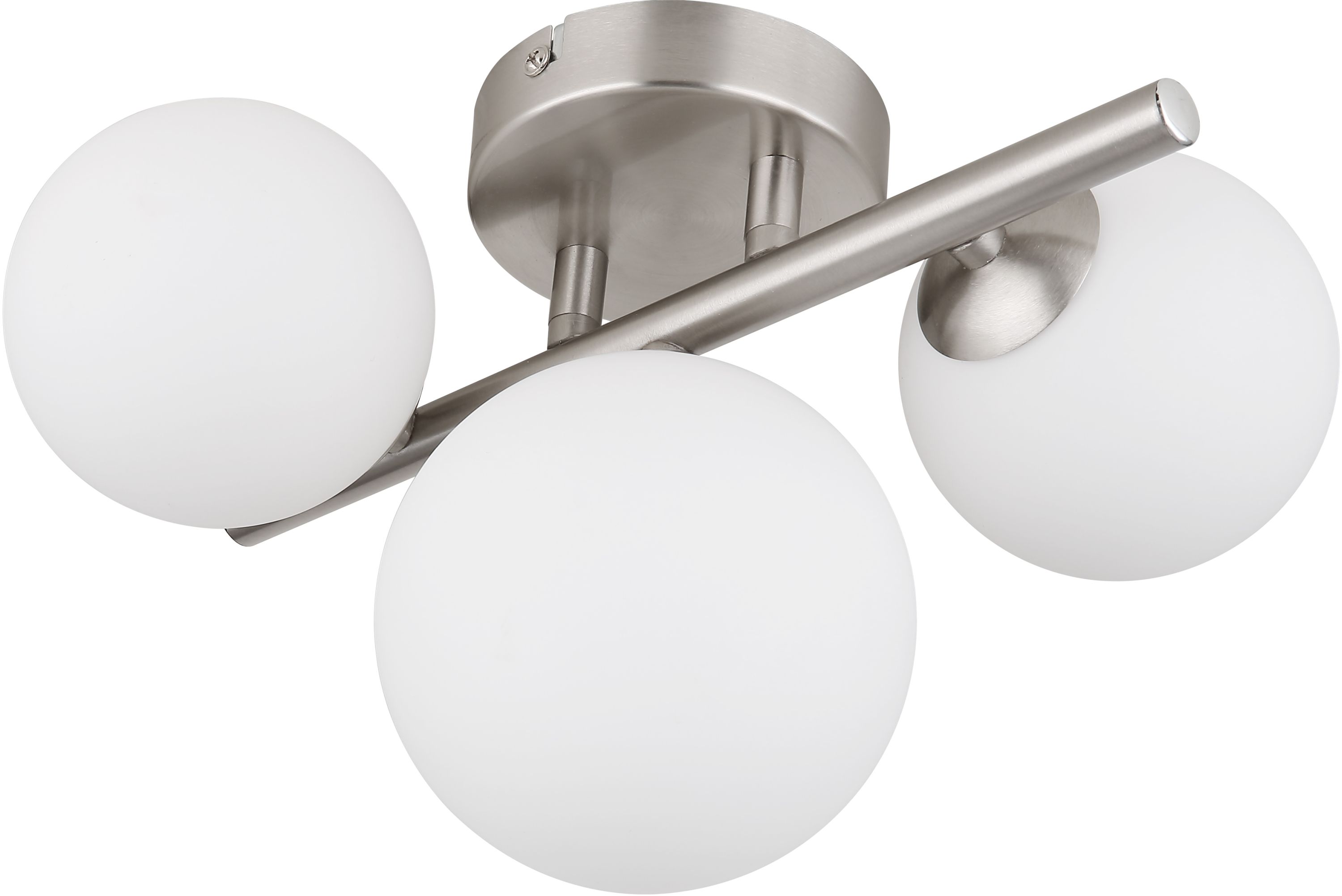 Globo Lighting Riha lámpara de pared 3x3.5 W blanco-níquel 56140-3W
