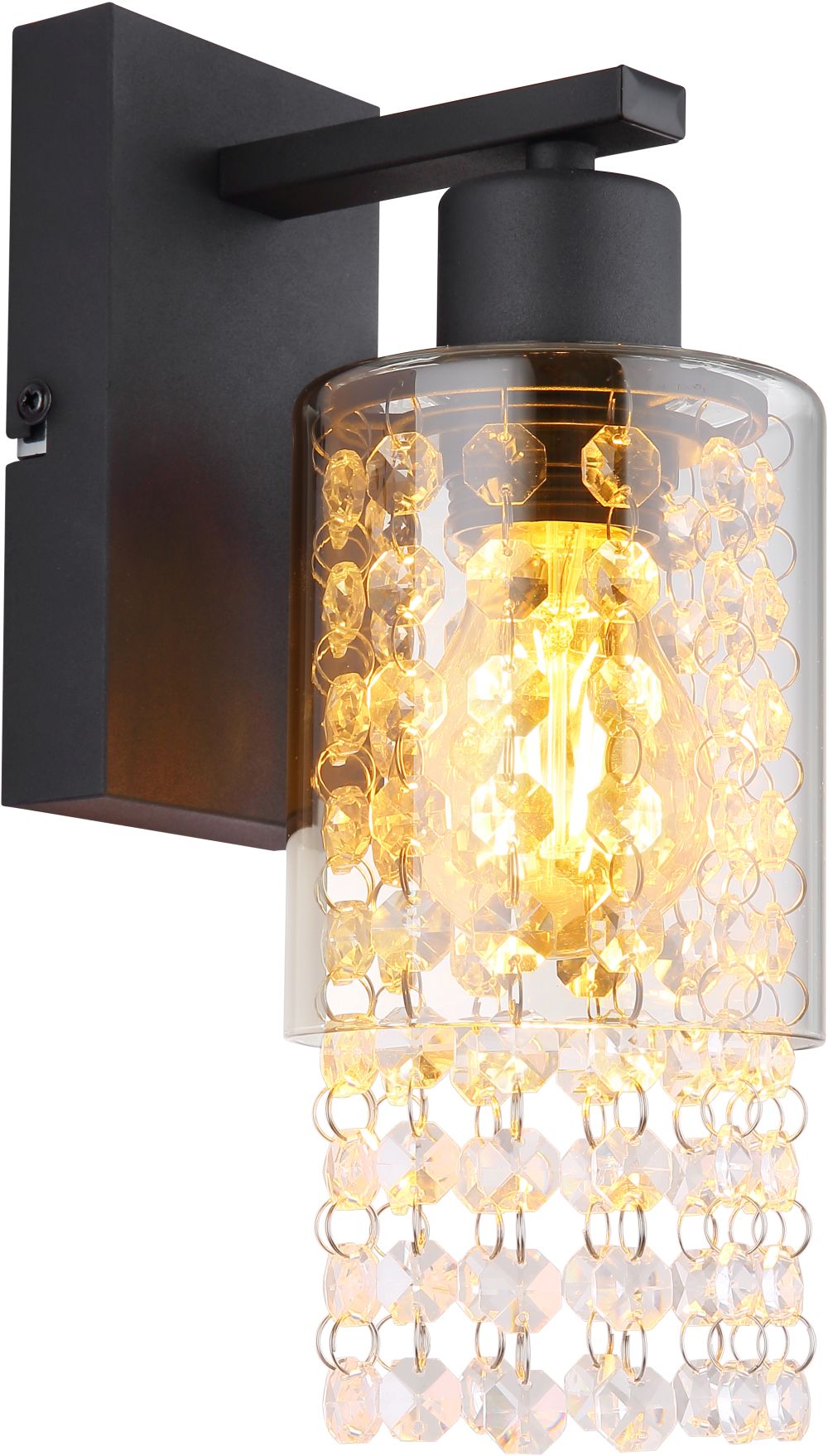 Globo Lighting Backey lámpara de pared 1x40 W latón-ahumado 15799W