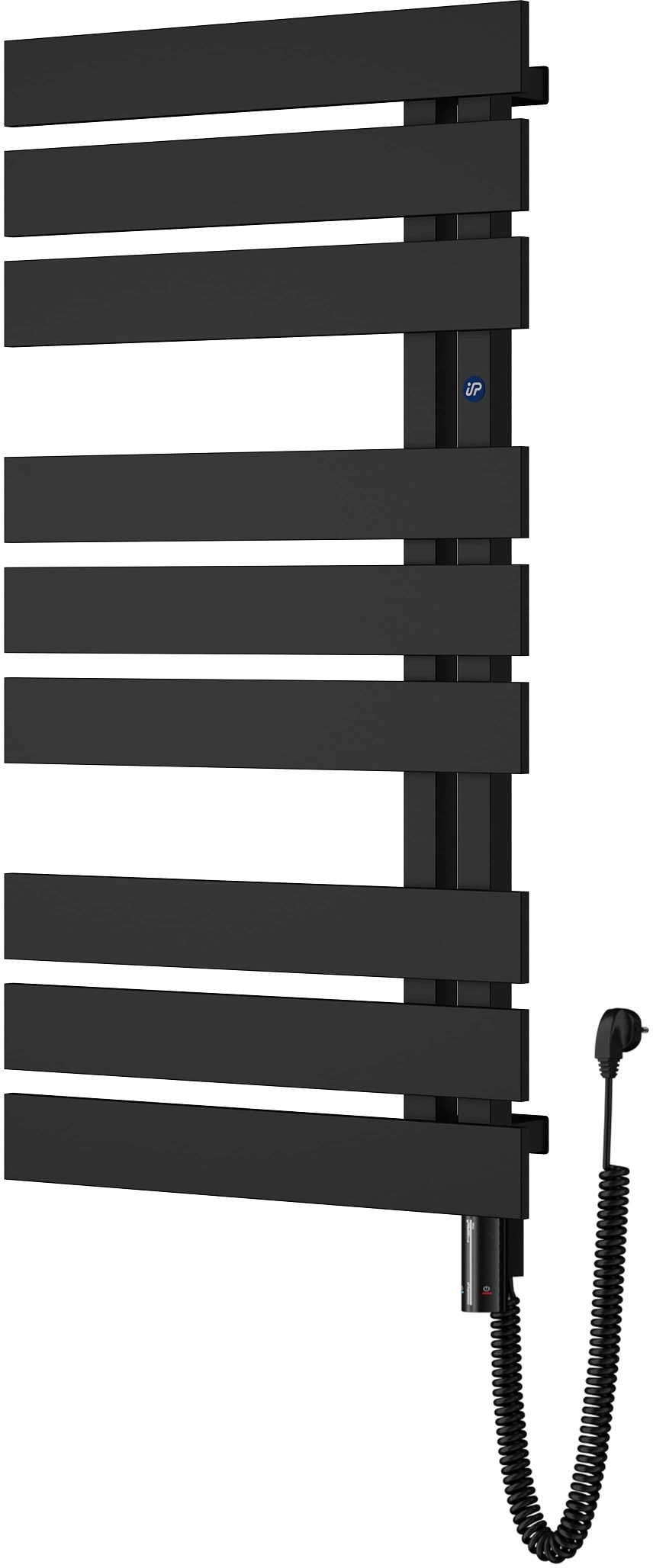 Instal Projekt Nameless Electro radiador eléctrico 161x60 cm negro NAME-60/160C31+GH-06C2