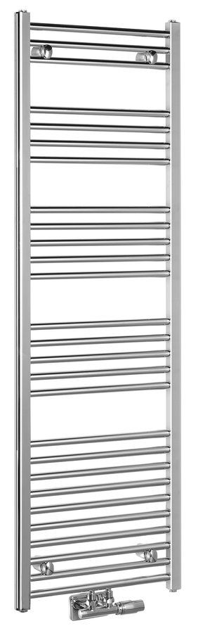 Aqualine Alya radiador de baño toallero 160x50 cm cromo LLS304