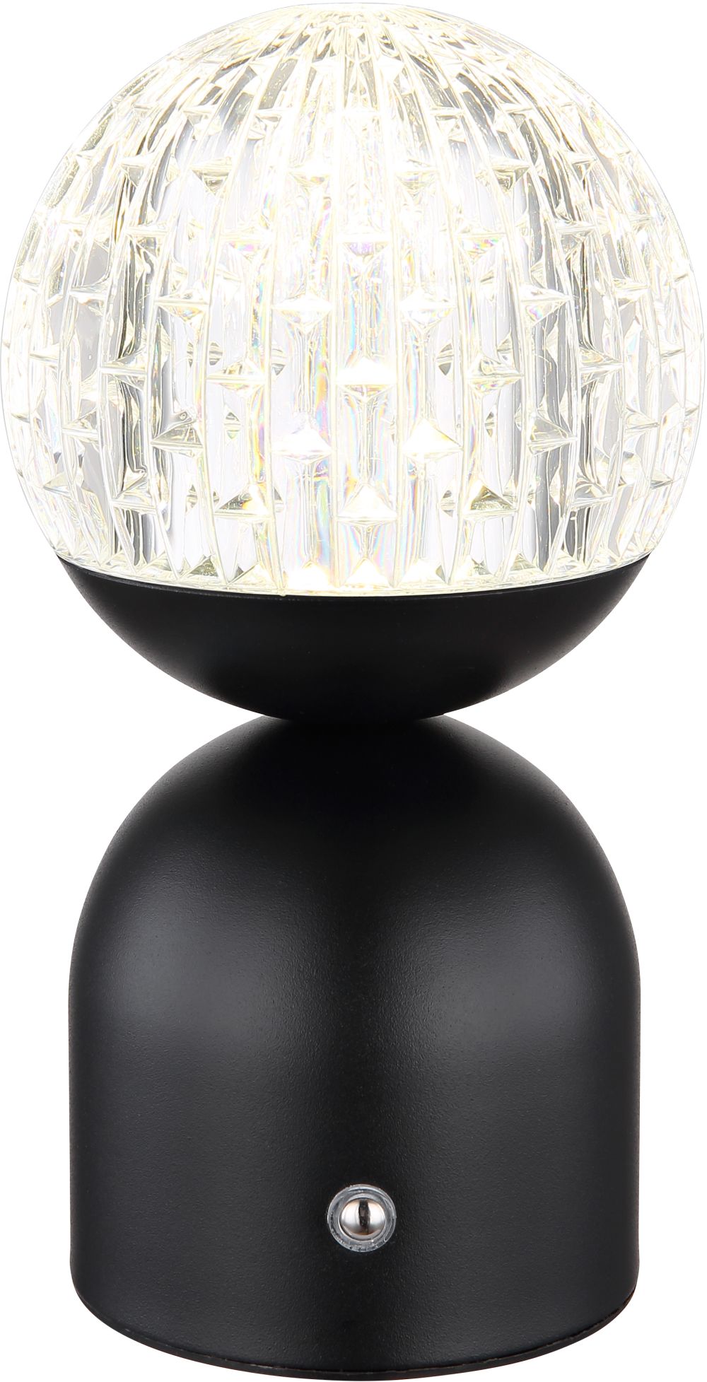 Globo Lighting Julsy lámpara de sobremesa 1x2.5 W negro-transparente 21007S