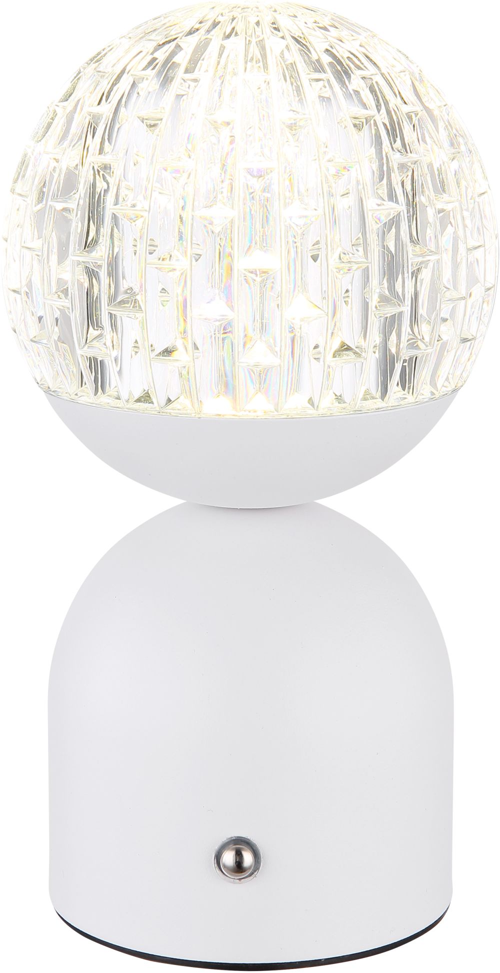 Globo Lighting Julsy lámpara de sobremesa 1x2.5 W blanco-transparente 21007W