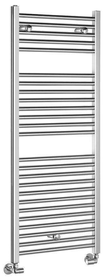 Aqualine Alya radiador de baño toallero 124x50 cm cromo LLR104