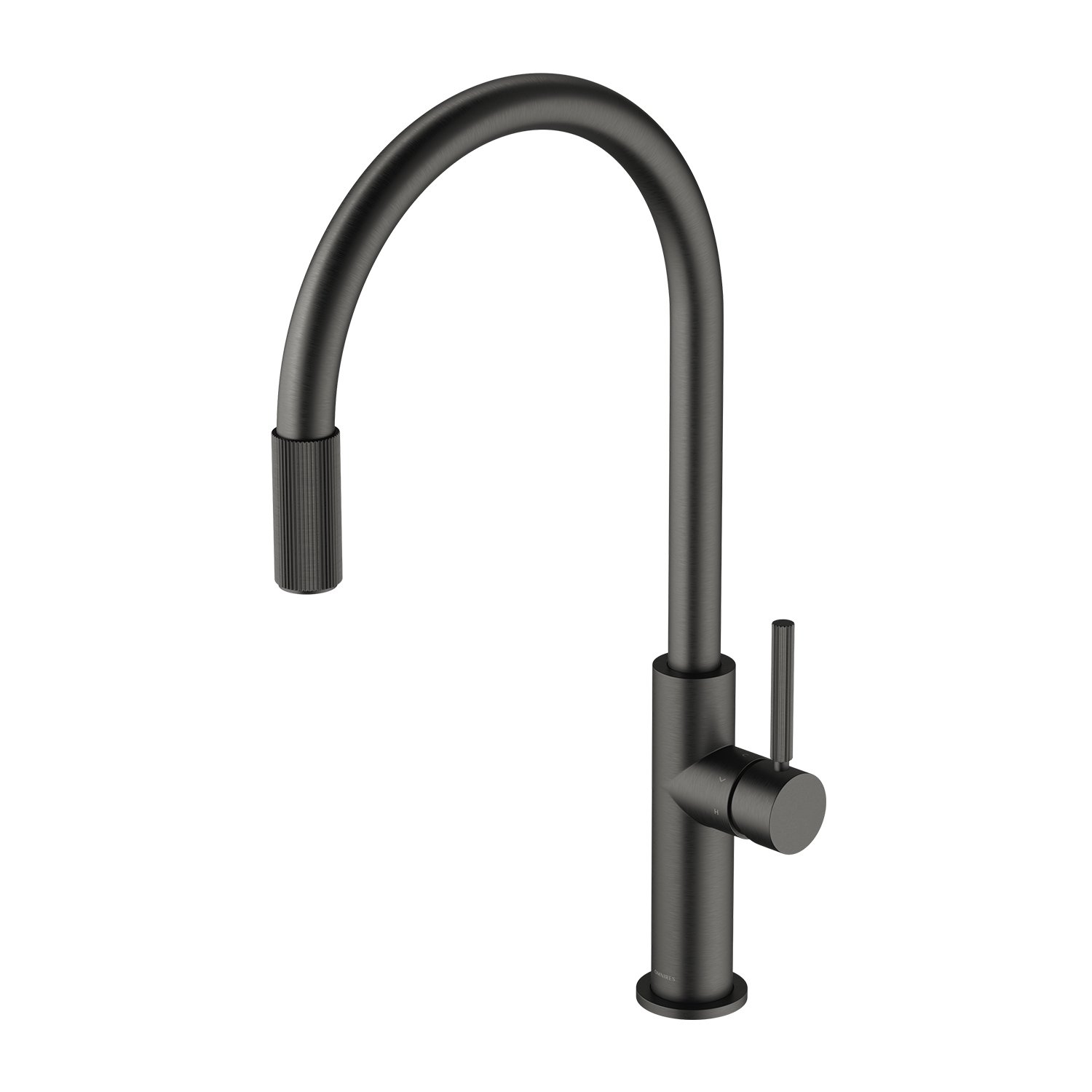 Omnires Switch grifo de cocina con filtro de pie grafito/gris SW9057-FD1GR