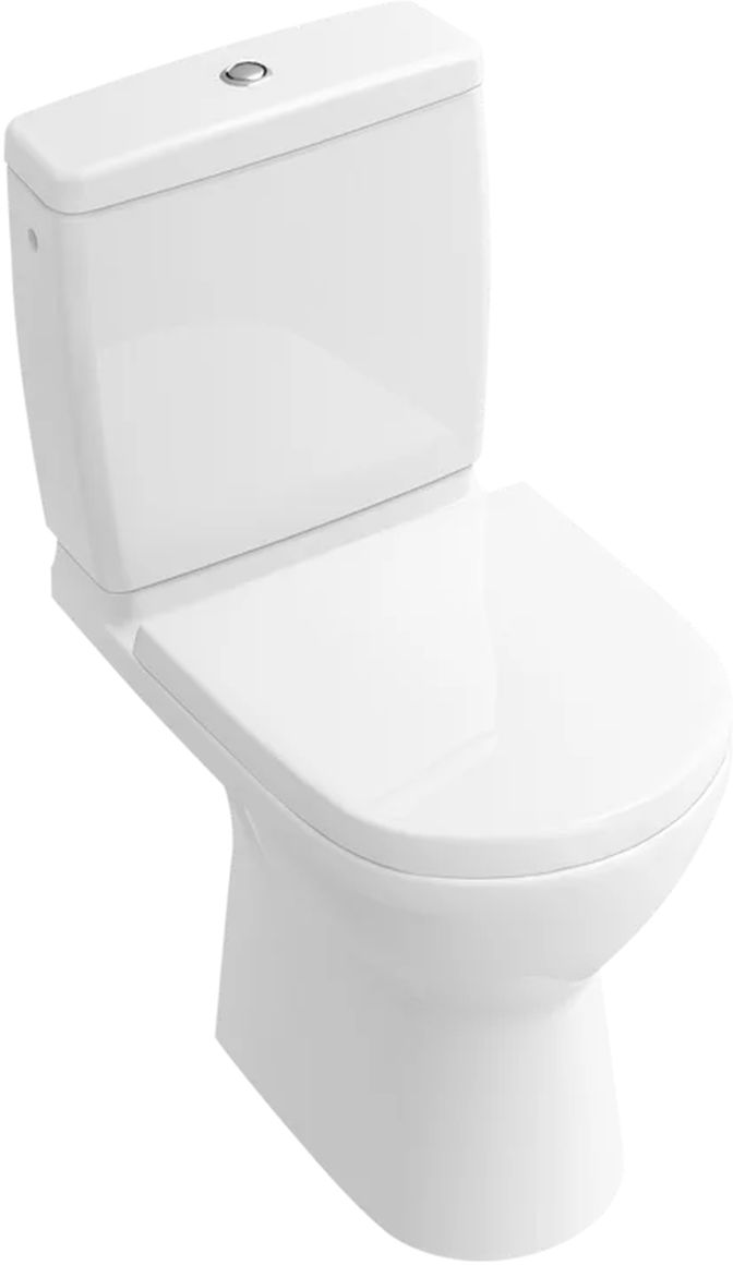 Villeroy & Boch O.Novo taza de inodoro de pie sin reborde blanco 5689R001