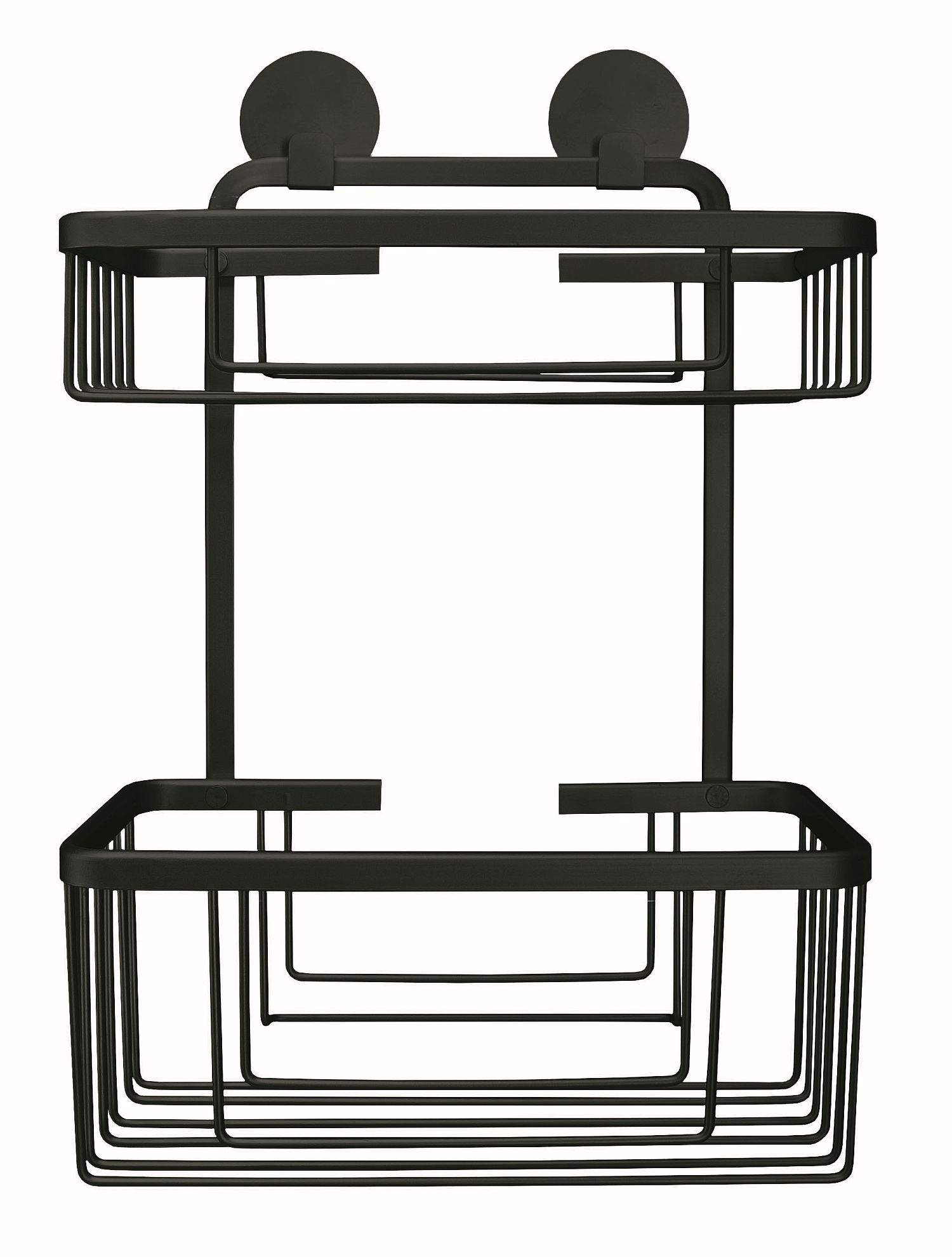 Kleine Wolke Rocco cesta de baño negro 8061926806