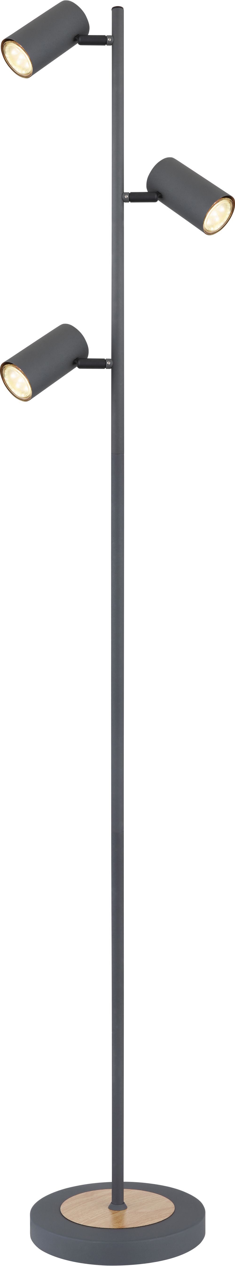 Globo Lighting Robby lámpara de pie 3x5 W grafito 57910SG