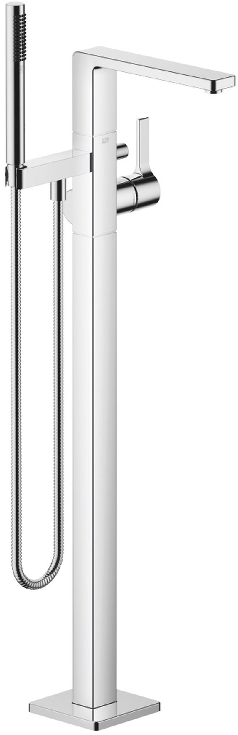 Dornbracht Lulu grifo de bañera y ducha en suelo cromo 25863710-00