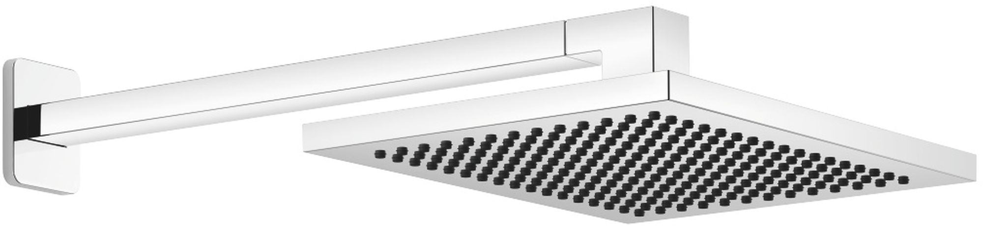 Dornbracht Lulu brazo de ducha con efecto lluvia 30x24 cm rectangular cromo 28786710-00