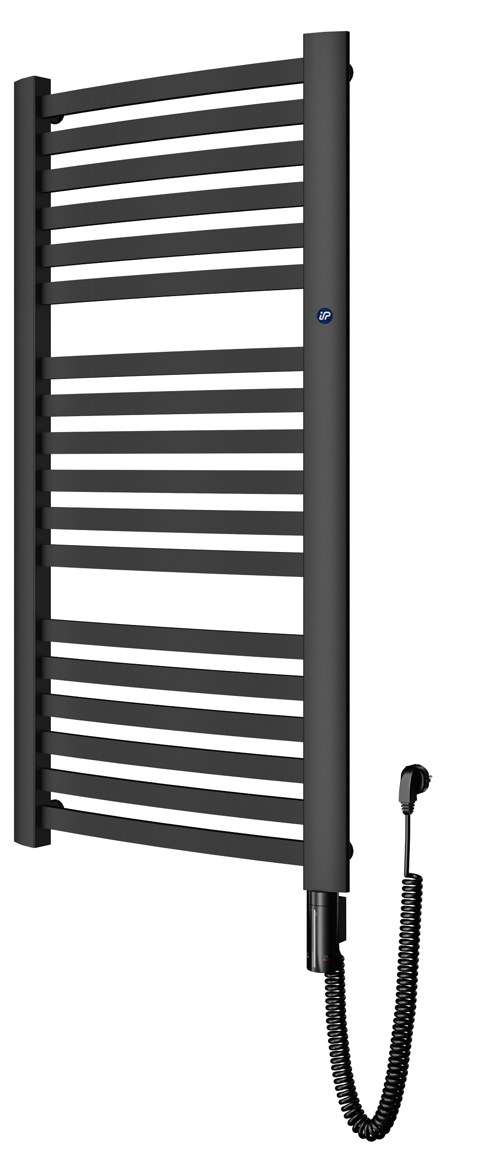 Instal Projekt Retto Electro radiador eléctrico 180x54 cm negro RETE-50/180C31+GH-09C2