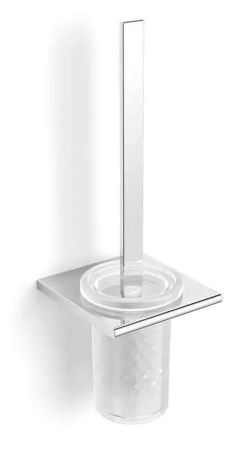 Stella Milano escobilla de baño atornillado cromo-cristal 12.430