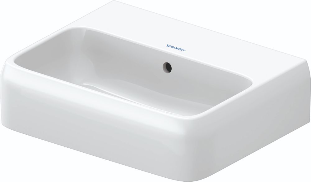 Duravit Qatego lavabo 45x35 cm rectangular sobre encimera blanco 0746452060