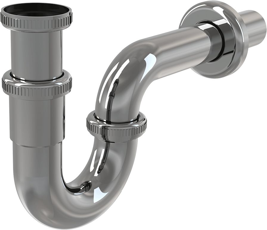 Alca sifón bajo para lavabo tubular || A432
