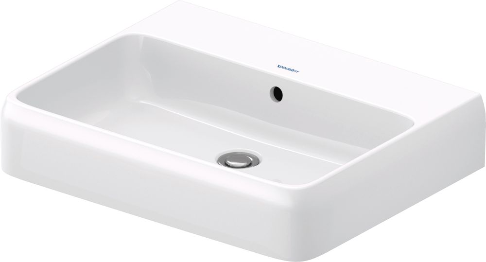 Duravit Qatego lavabo 60x47 cm rectangular para mueble blanco 2382600060