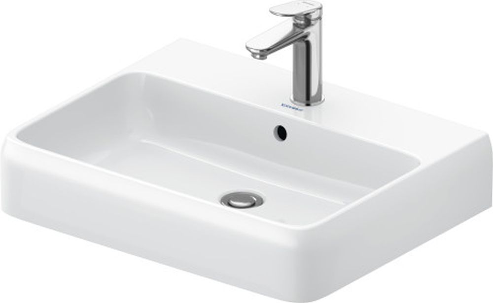 Duravit Qatego lavabo 60x47 cm rectangular para mueble blanco 2382602000