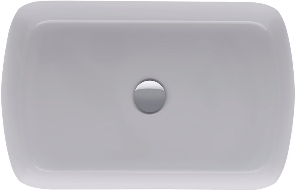 Duravit Qatego lavabo 60x40 cm rectangular para mueble blanco 2384600079