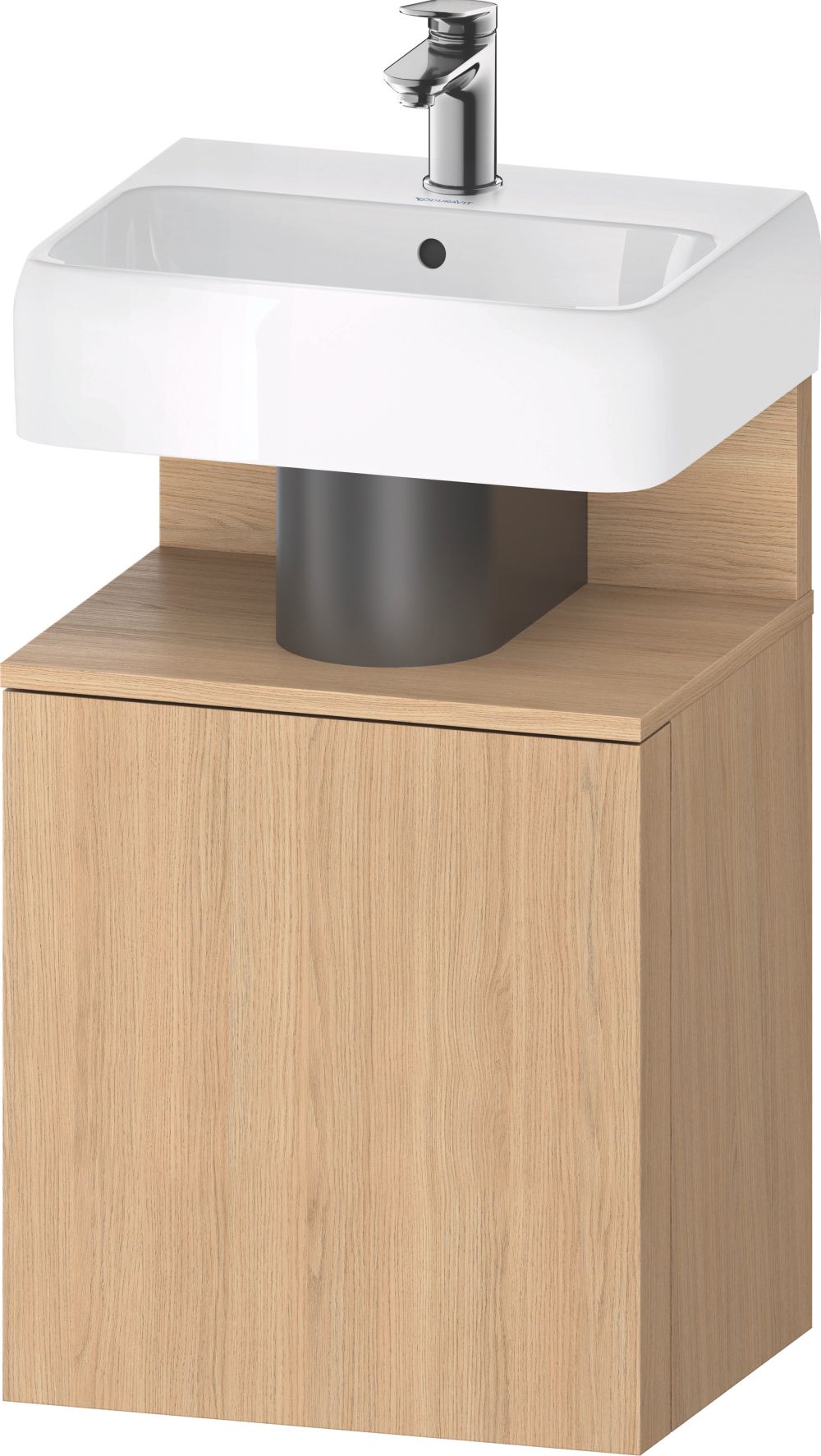 Duravit Qatego armario 44x35x64.5 cm suspendido, para lavabo roble QA4076L30300000