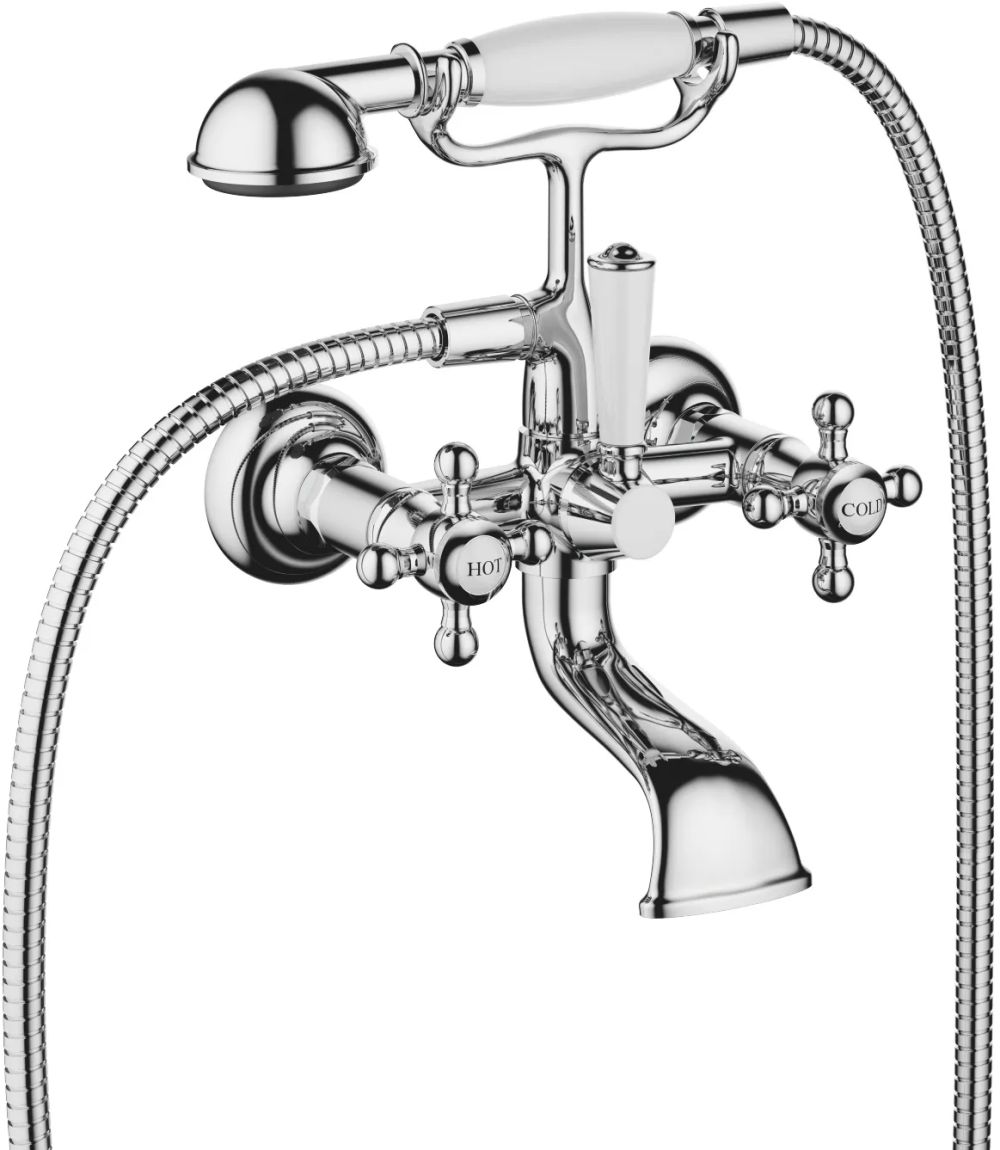 Dornbracht Madison grifo de bañera y ducha a pared cromo 25023360-00