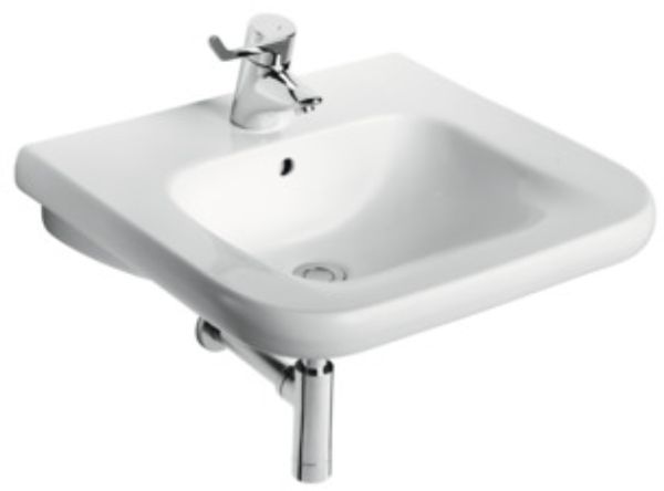Ideal Standard Contour 21 lavabo 55x54 cm rectangular clásico para discapacitados blanco S216501