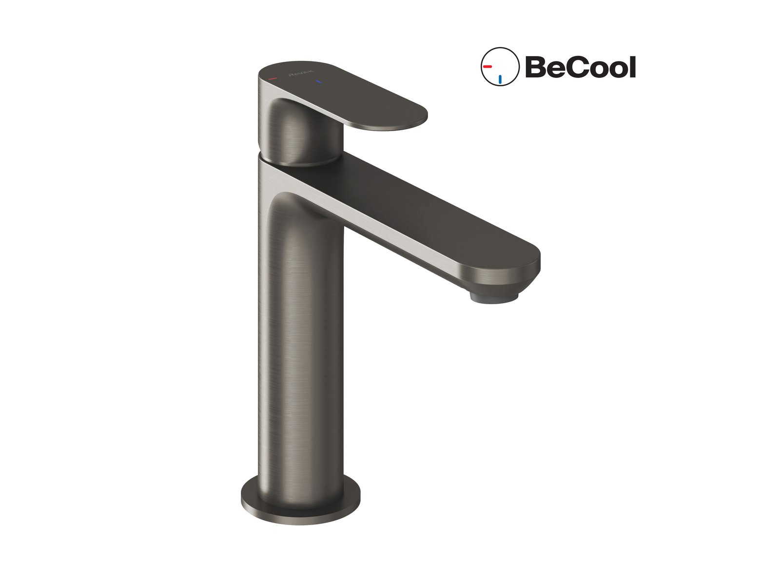 Ravak Eleganta grifo para lavabo de pie grafito X070412