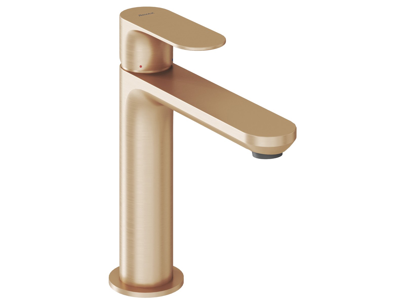Ravak Eleganta grifo para lavabo de pie oro X070364