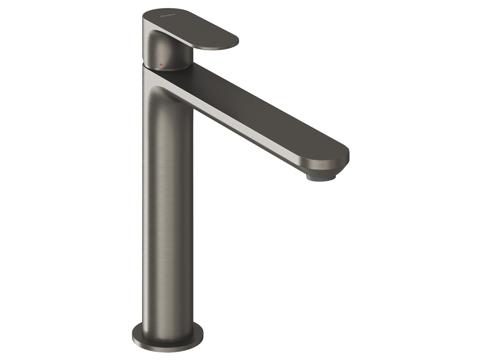 Ravak Eleganta grifo para lavabo de pie grafito X070386