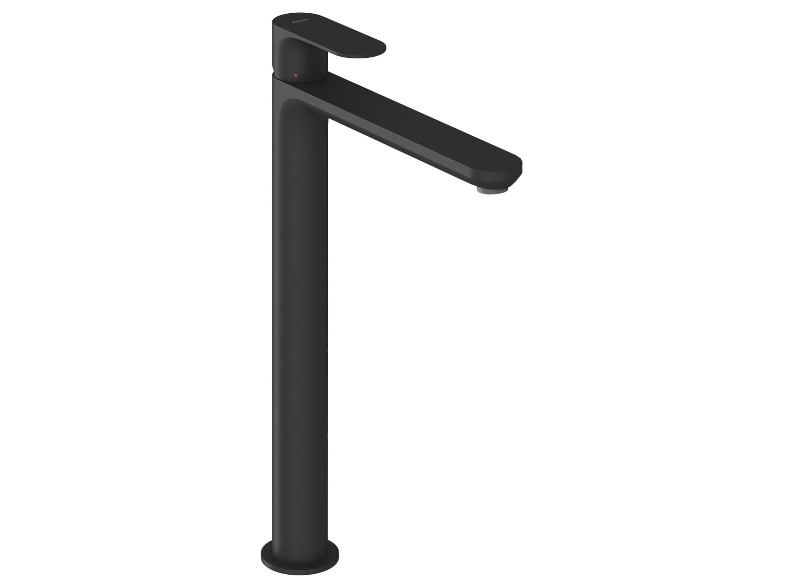 Ravak Eleganta grifo para lavabo de pie negro X070291