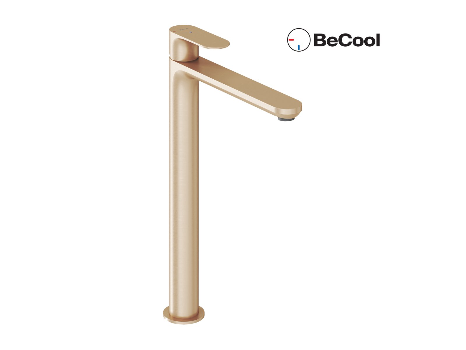 Ravak Eleganta grifo para lavabo de pie oro X070423
