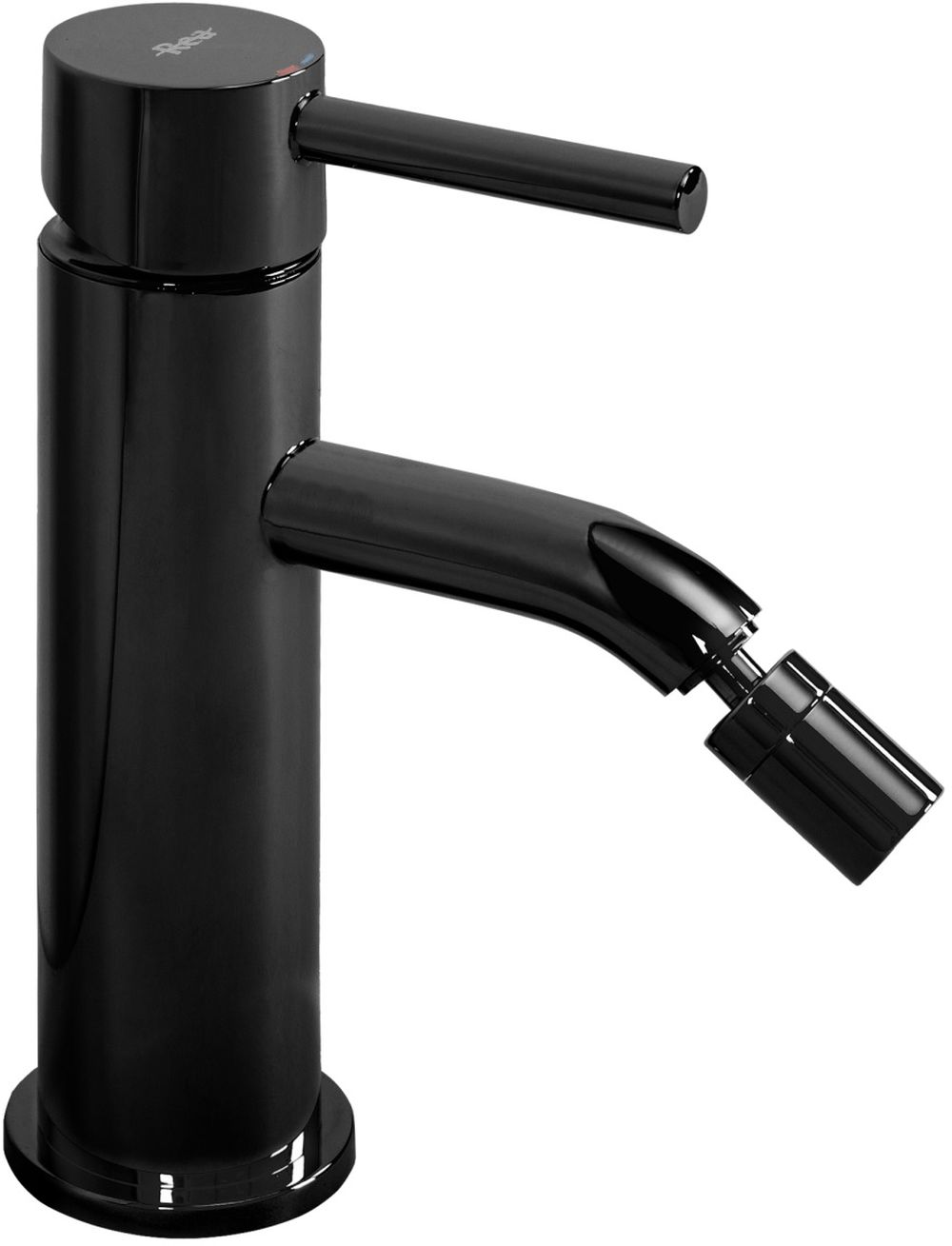 Rea Lungo grifo para bidé de pie negro REA-B0665