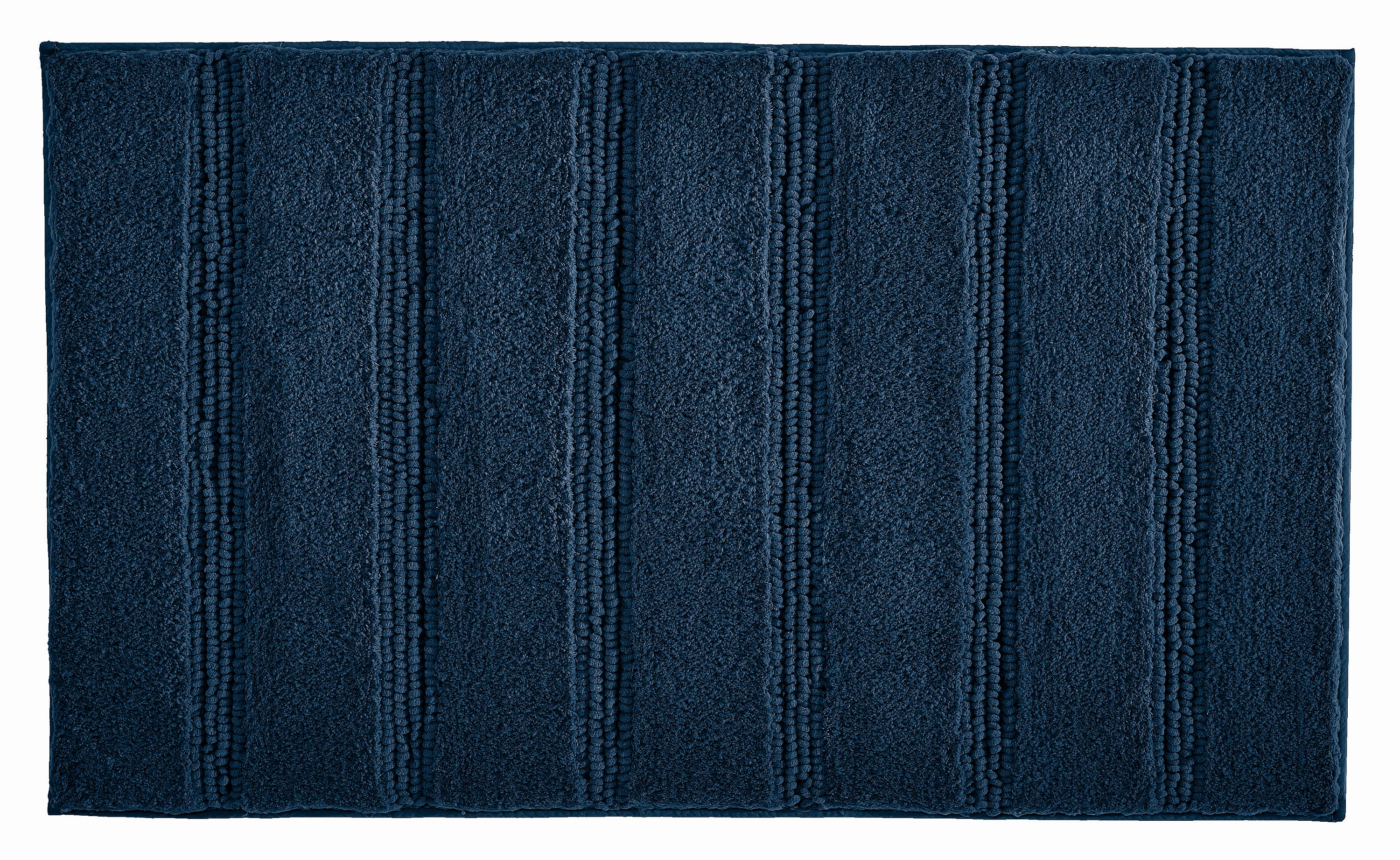 Kleine Wolke Monrovia alfombrilla para baño 140x80 cm rectangular azul 4094750657