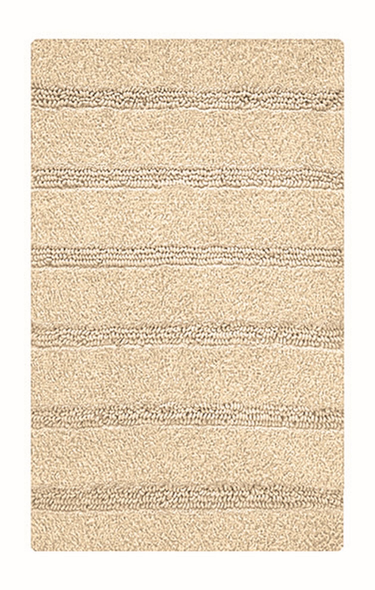 Kleine Wolke Monrovia alfombrilla para baño 140x80 cm rectangular beige 4094226657