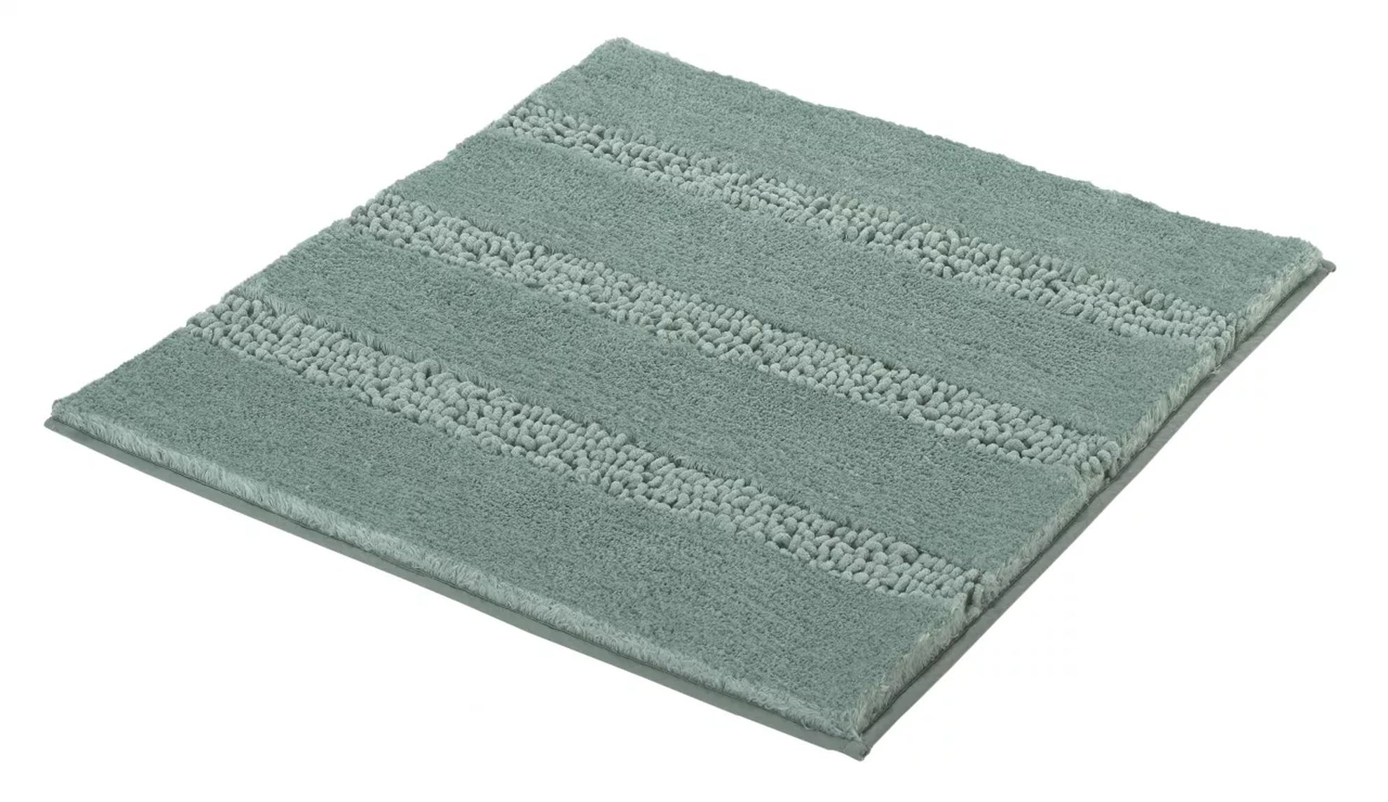 Kleine Wolke Monrovia alfombrilla para baño 60x60 cm cuadrada verde 4094685135