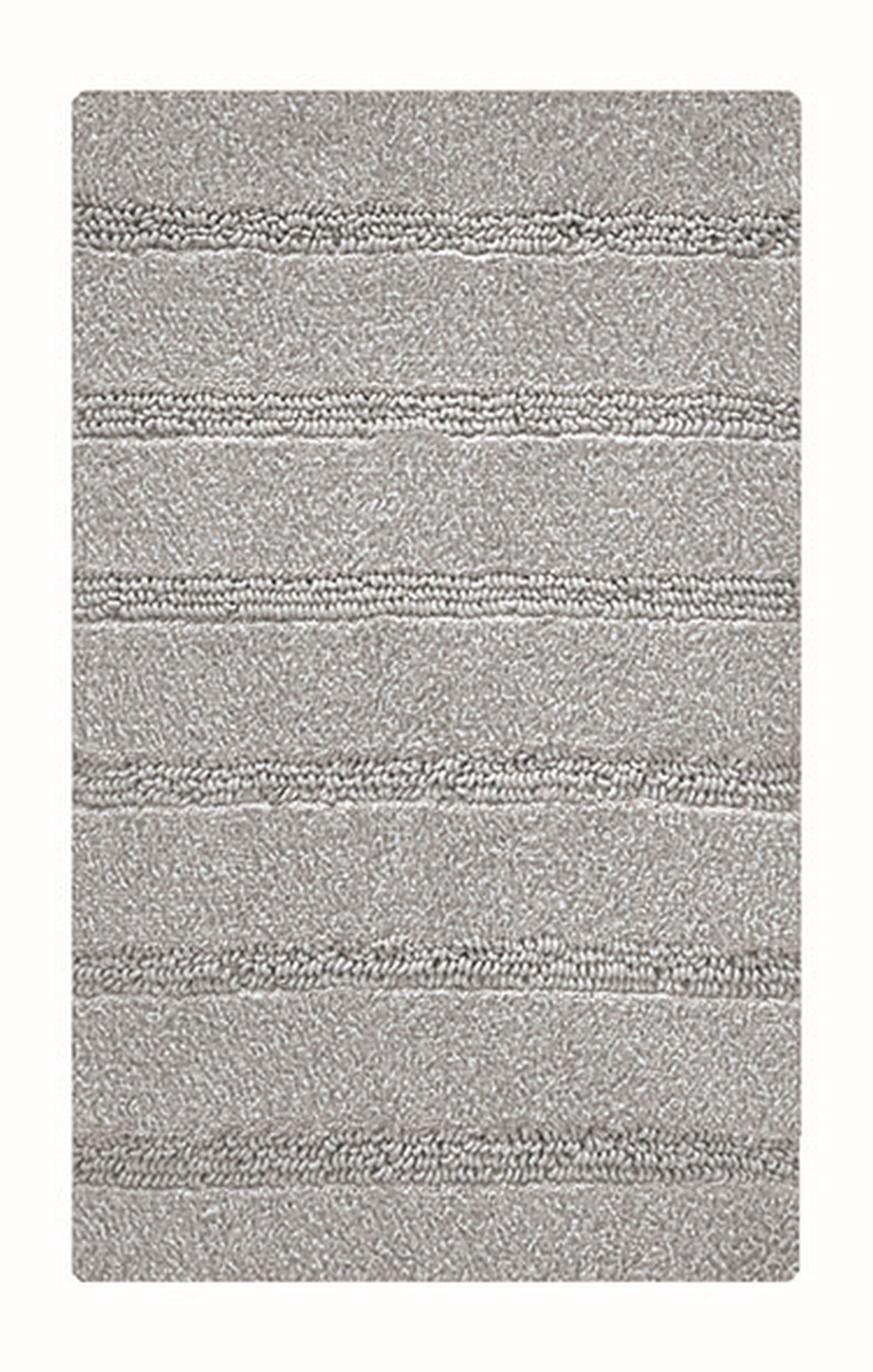 Kleine Wolke Monrovia alfombrilla para baño 100x60 cm rectangular gris 4094977360