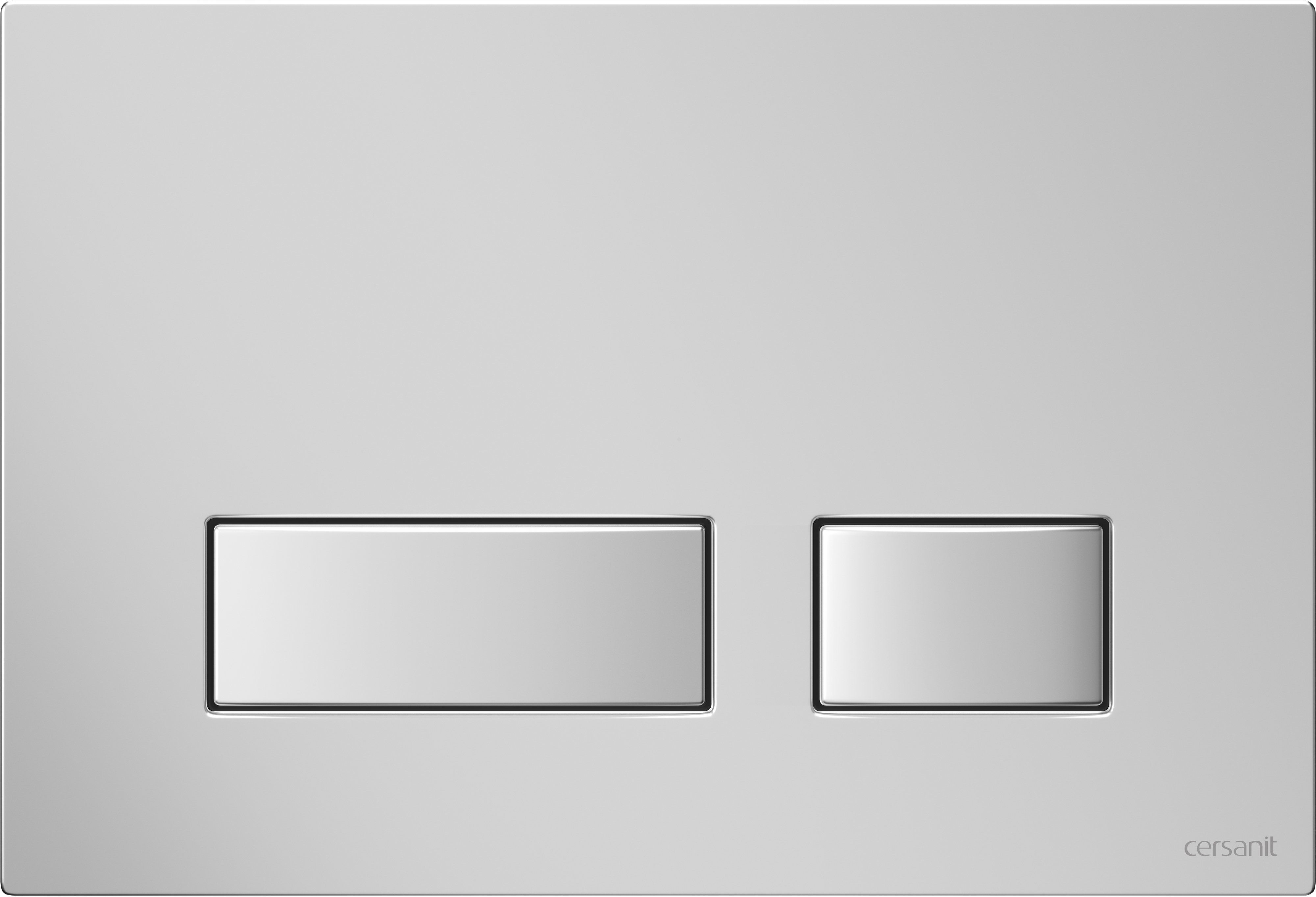 Cersanit Movi botón de descarga para WC cromo mate K97-513