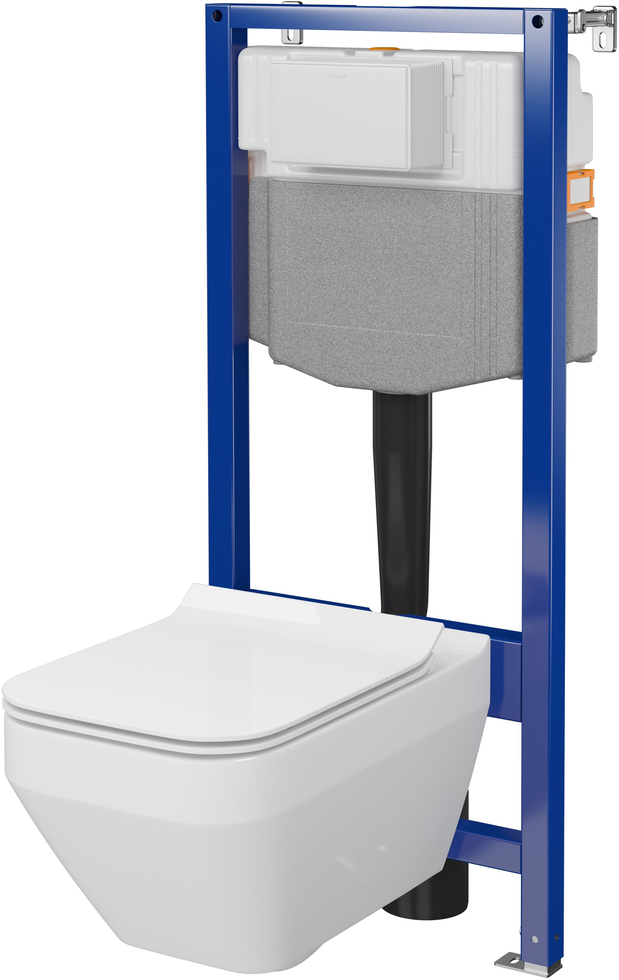 Cersanit Crea conjunto marco para inodoro + taza + tapa S701-809