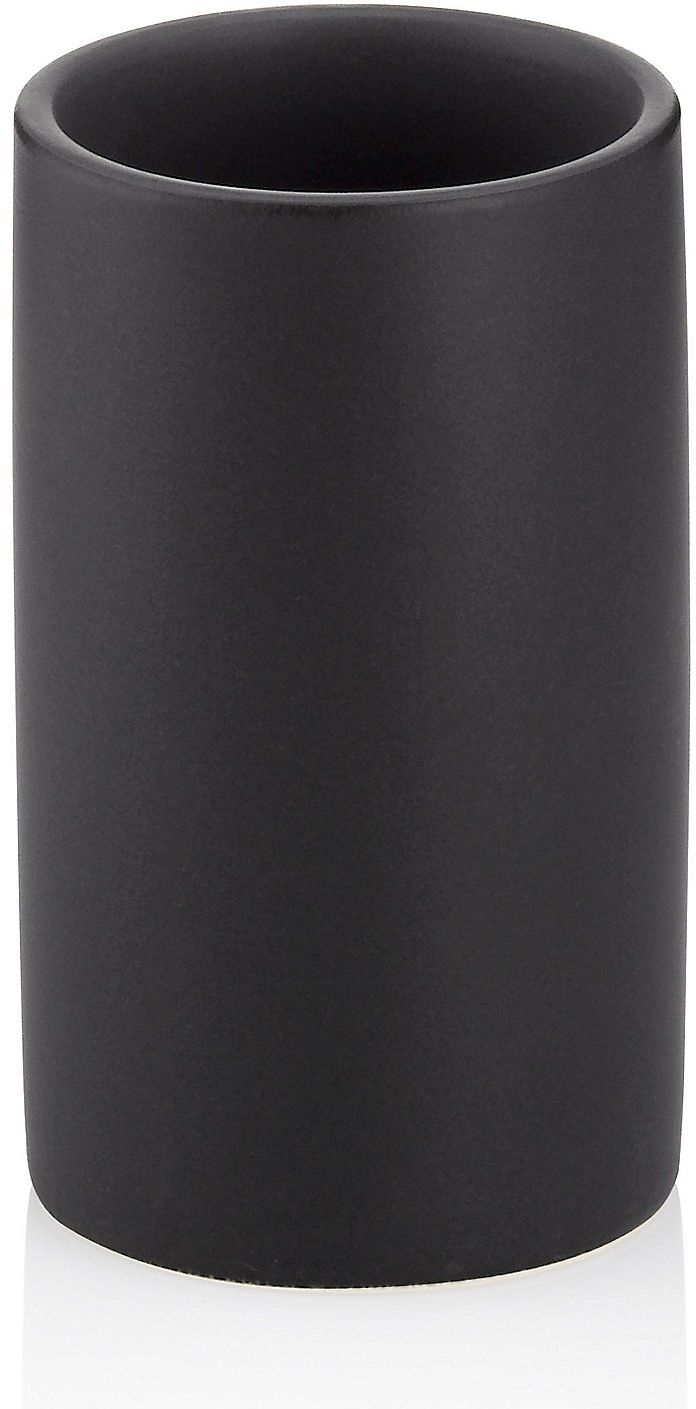 Kela Matsi recipiente para cepillos de dientes negro 23718