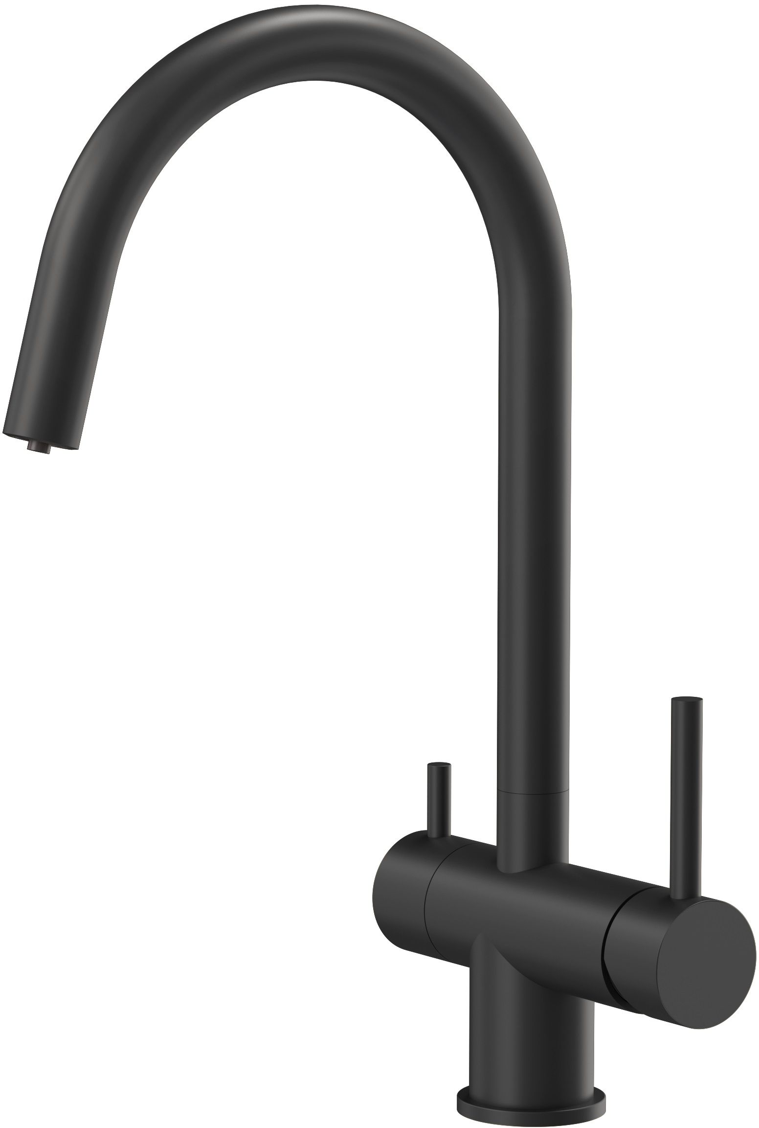 Quadron Caren grifo para filtro de agua de pie negro 3623512_BLM