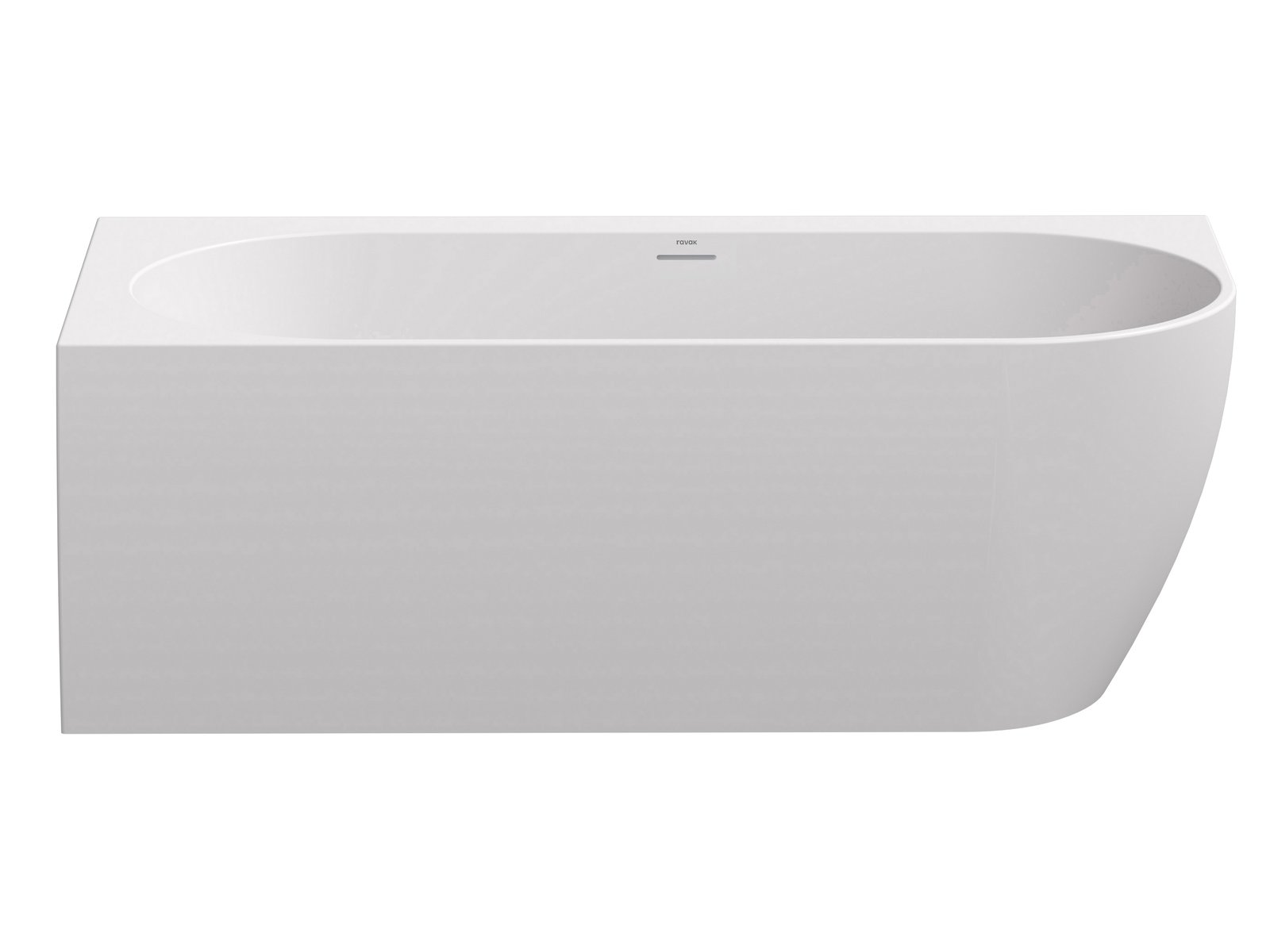 Ravak Freedom Corner bañera de esquina 170x80 cm oval blanco XC00100041