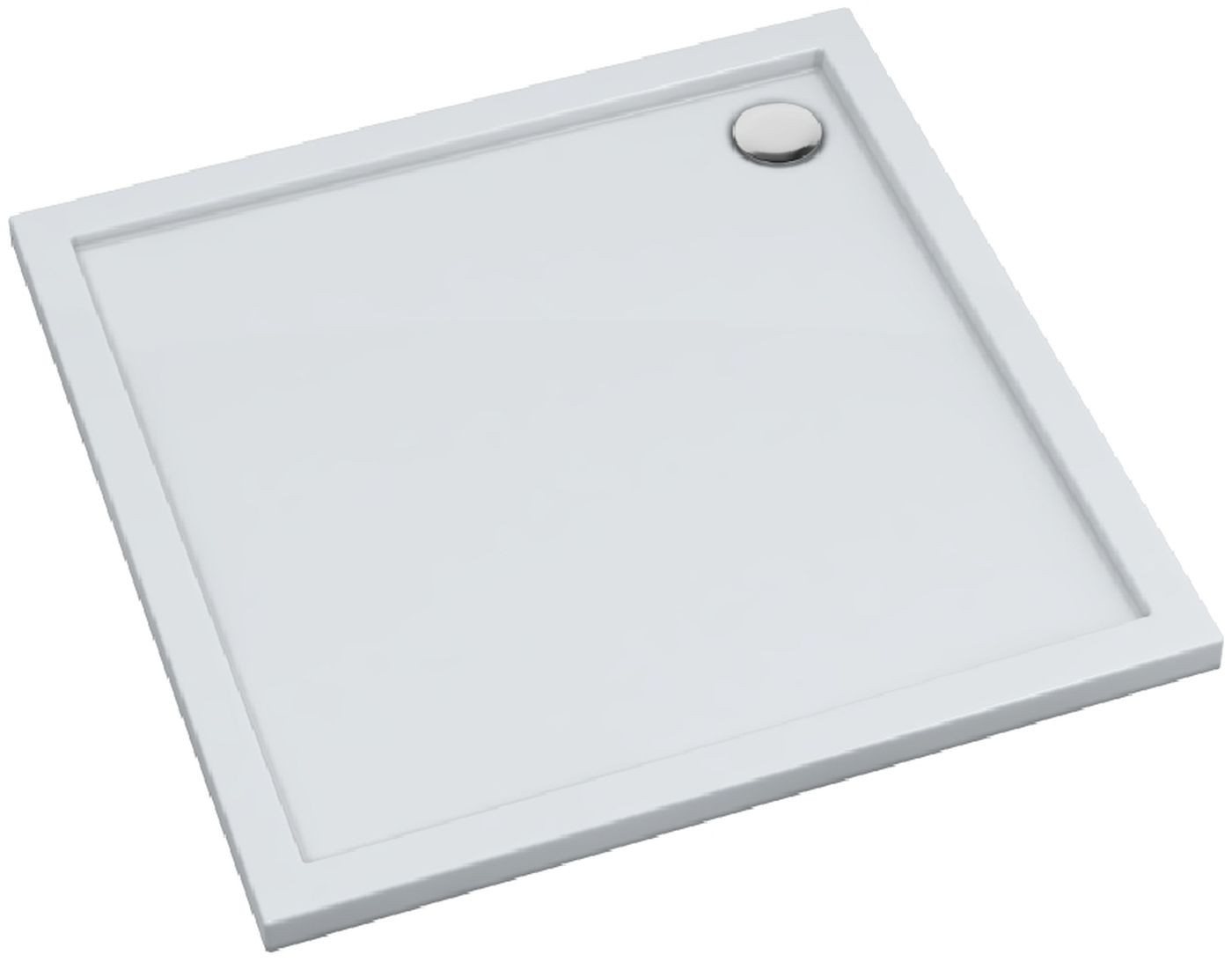 Schedline Estima plato de ducha cuadrado 90x90 cm blanco 3SP.E2K-9090