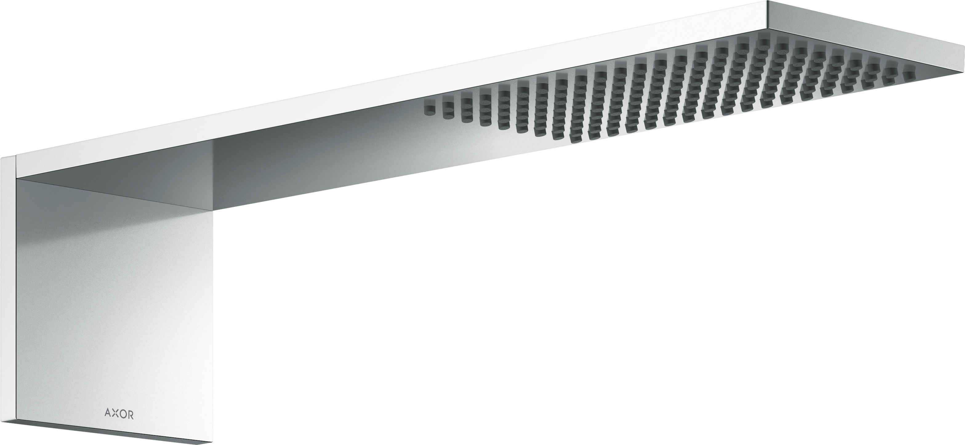 Axor ShowerComposition ducha con efecto lluvia 42.5x11 cm rectangular cromo 12592000