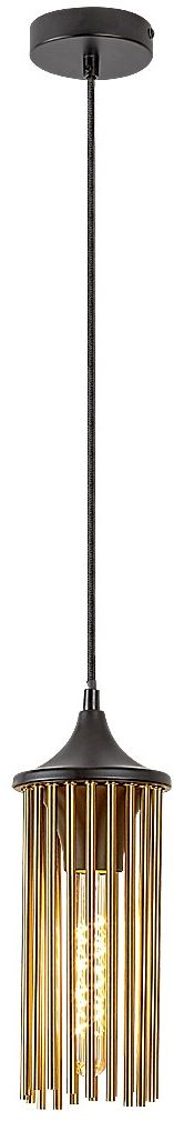 Rabalux Roxas lámpara colgante 1x40 W negro-cobre 72151