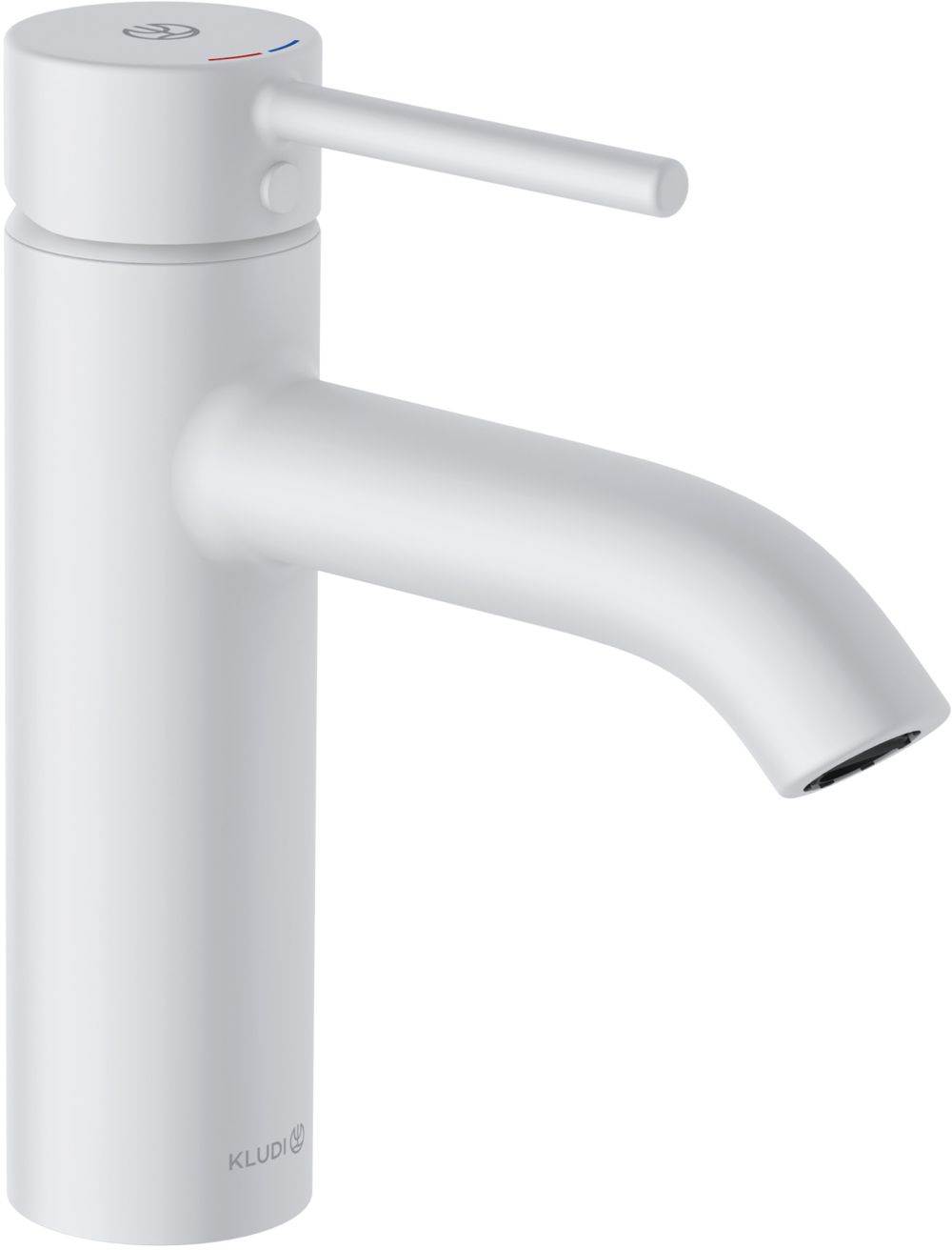 Kludi Bozz grifo para lavabo de pie blanco 382885376