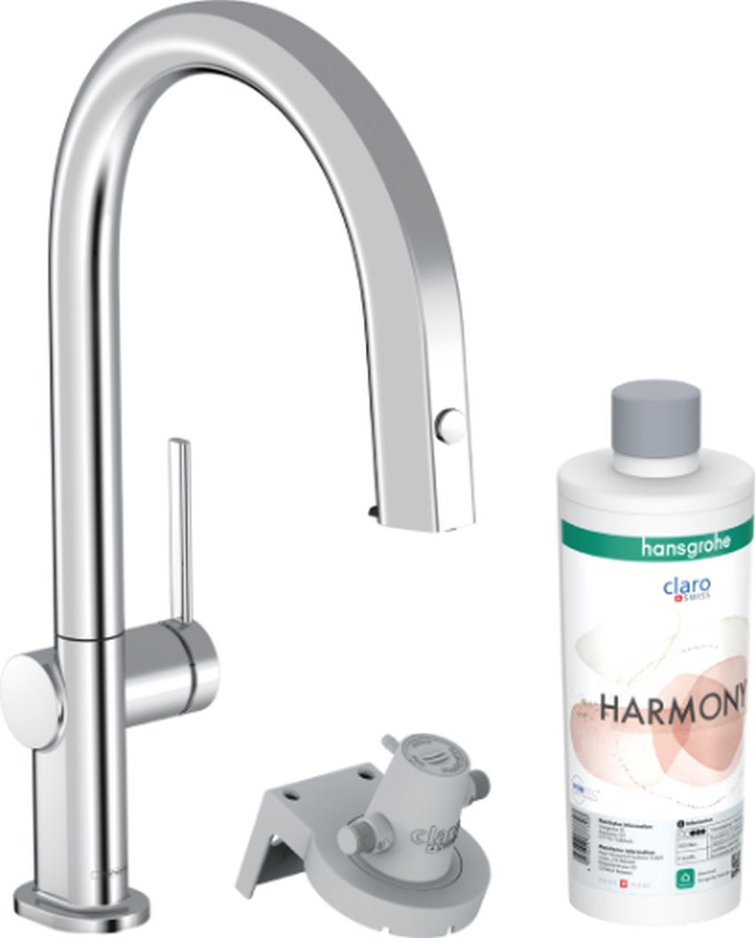 Hansgrohe Aqittura M91 grifo para filtro de agua de pie cromo 76801000