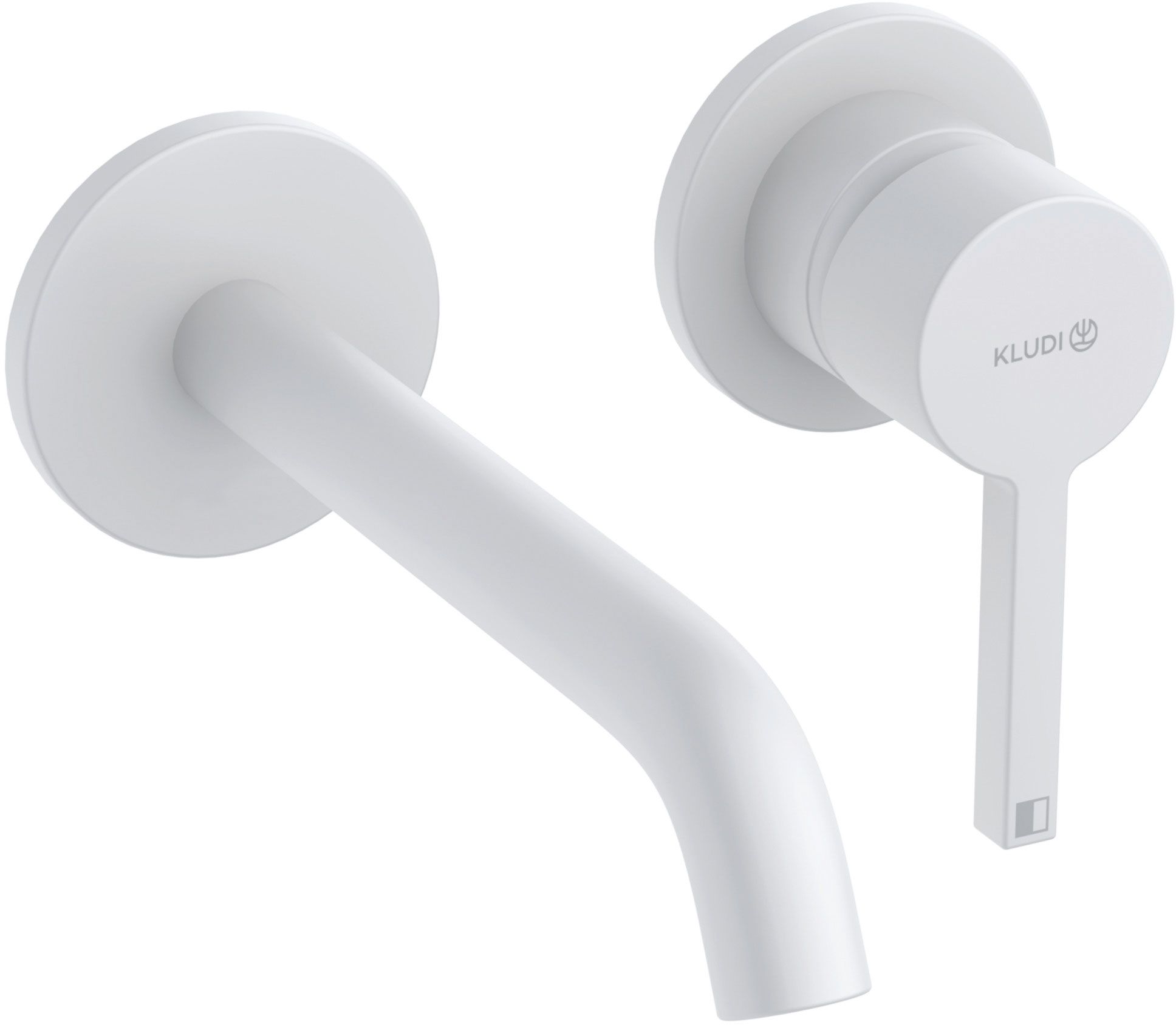 Kludi Nova Fonte Pura grifo para lavabo empotrado blanco 202445315