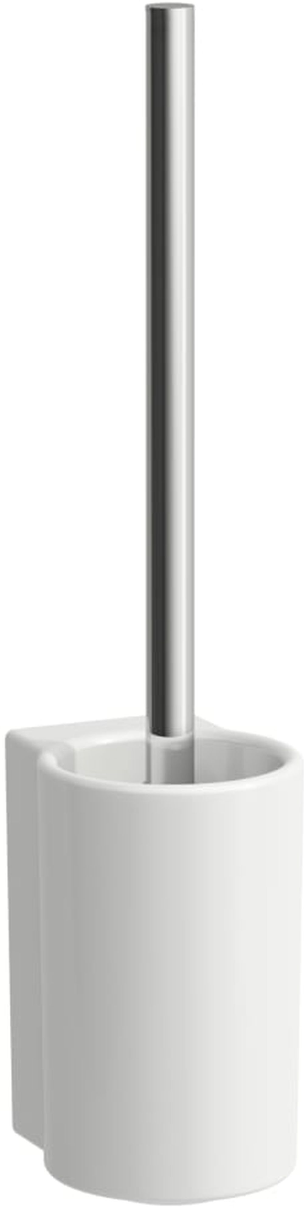 Laufen Val escobilla de baño atornillado blanco H8722827570001