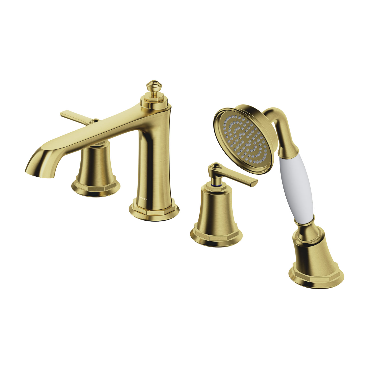 Omnires Armance grifo de bañera y ducha en bañera || AM5232BSB