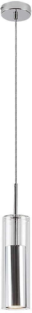 Rabalux Kalevi lámpara colgante 1x50 W cromo-transparente 72046