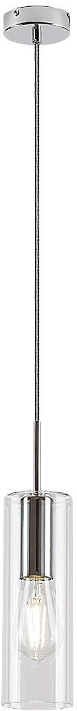 Rabalux Esta lámpara colgante 1x40 W cromo-transparente 72048