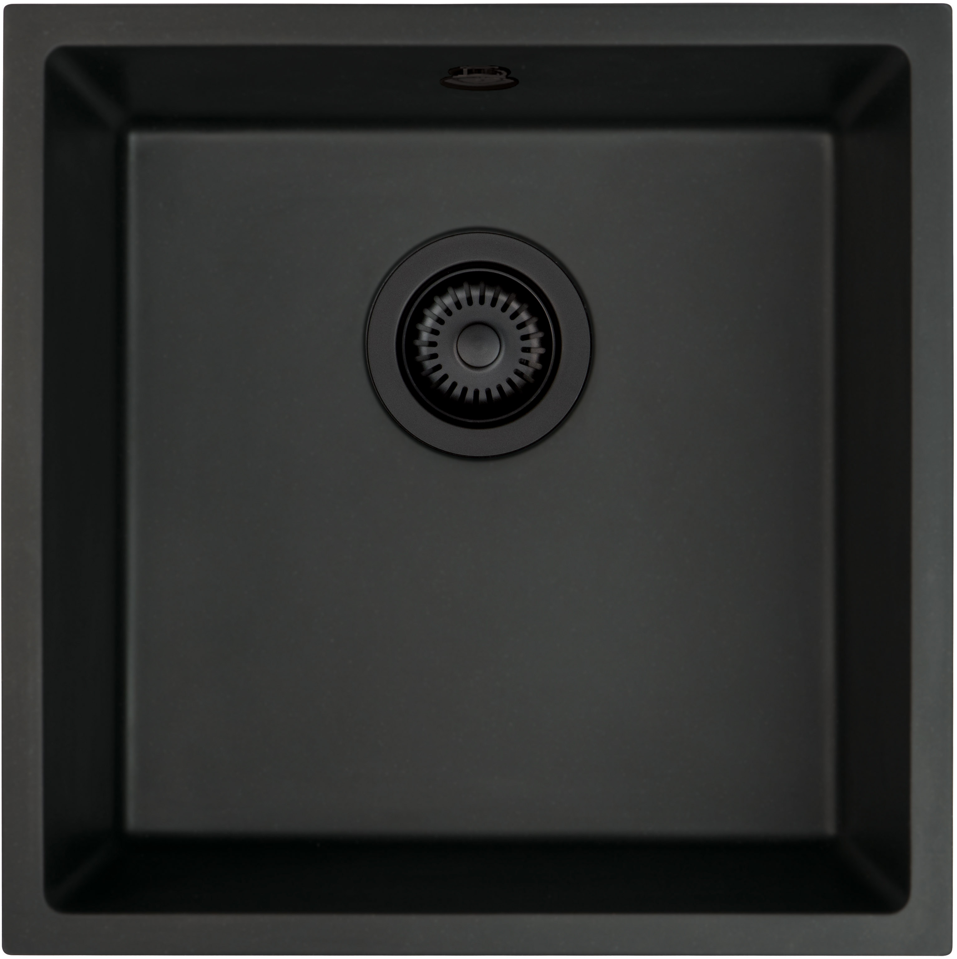 Deante Corda fregadero de granito 40x40 cm negro ZQA_N10A