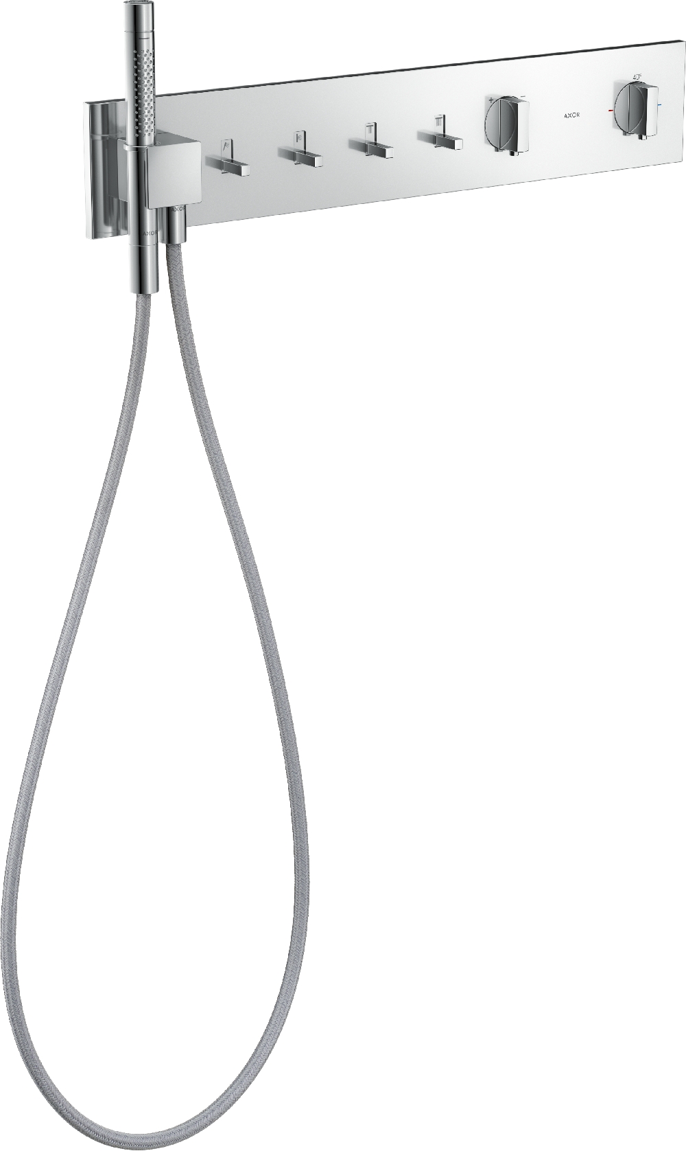 Axor ShowerComposition grifo de bañera y ducha empotrado con termostato cromo 12573000